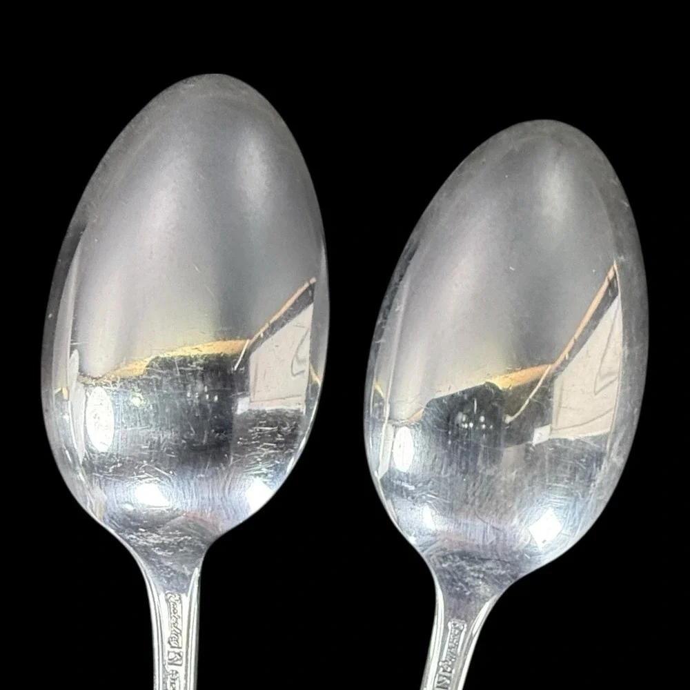 Rosemary by Easterling Sterling Silver Iced‎ Tea Spoons Set of 2